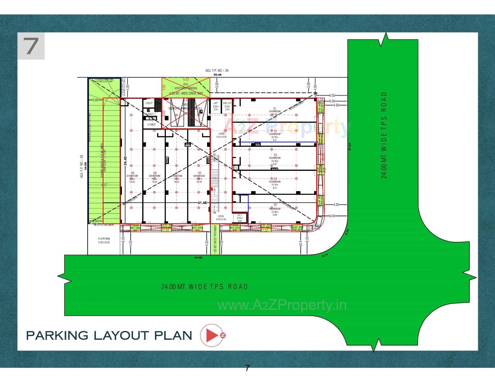  of real estate project The Landmark located at Chandkheda, Ahmedabad, Gujarat