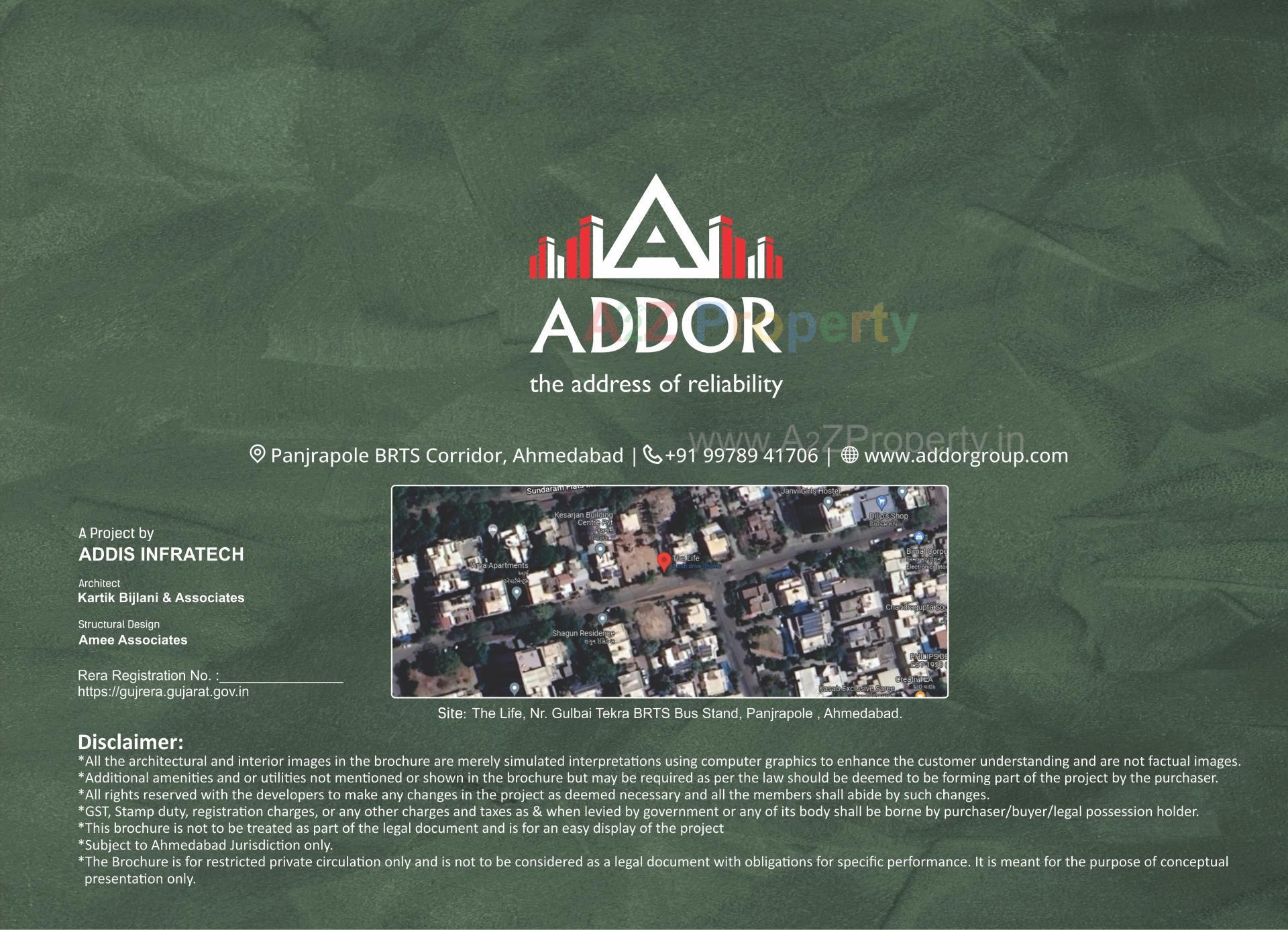  of real estate project The Life located at Ellisbridge, Ahmedabad, Gujarat