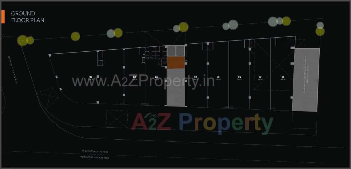 Layout of real estate project The Link located at Shekhpur, Ahmedabad, Gujarat