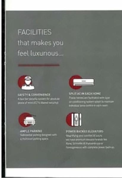 Amenities of The Mantra