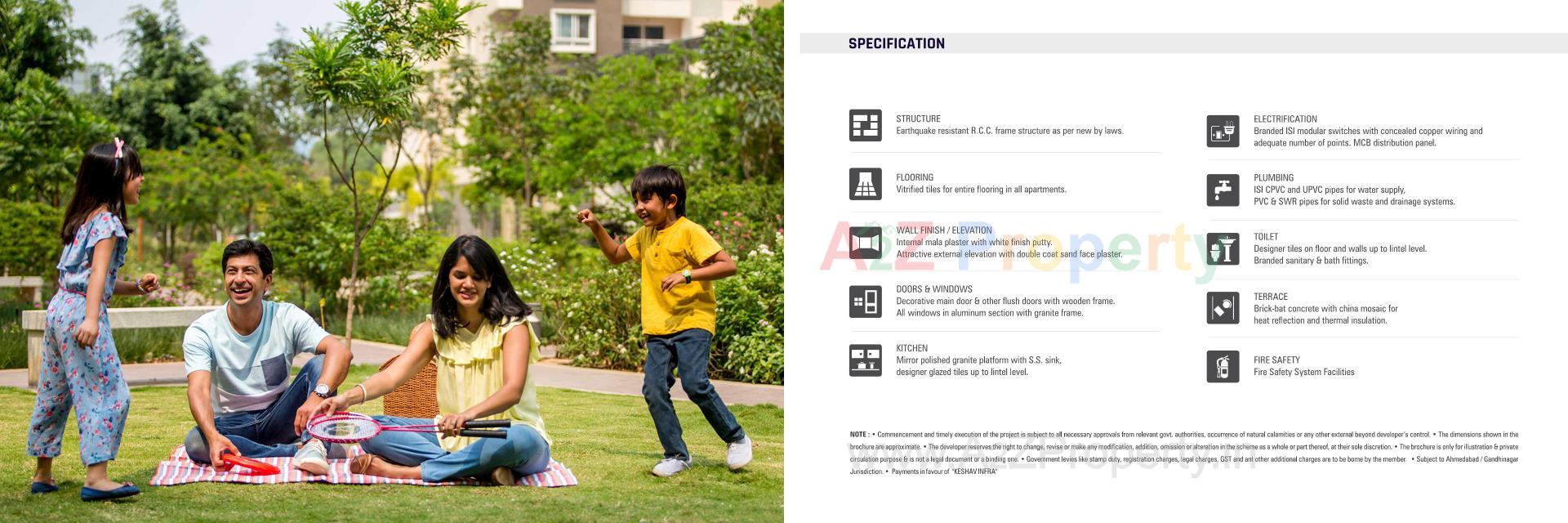  of real estate project The Nest Residency located at Nikol, Ahmedabad, Gujarat