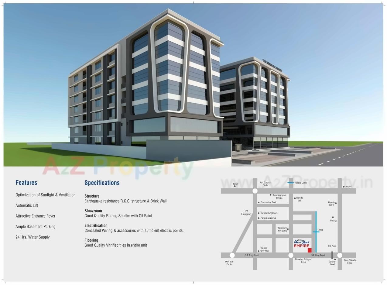  of real estate project The Newyork Empire located at Muthia, Ahmedabad, Gujarat