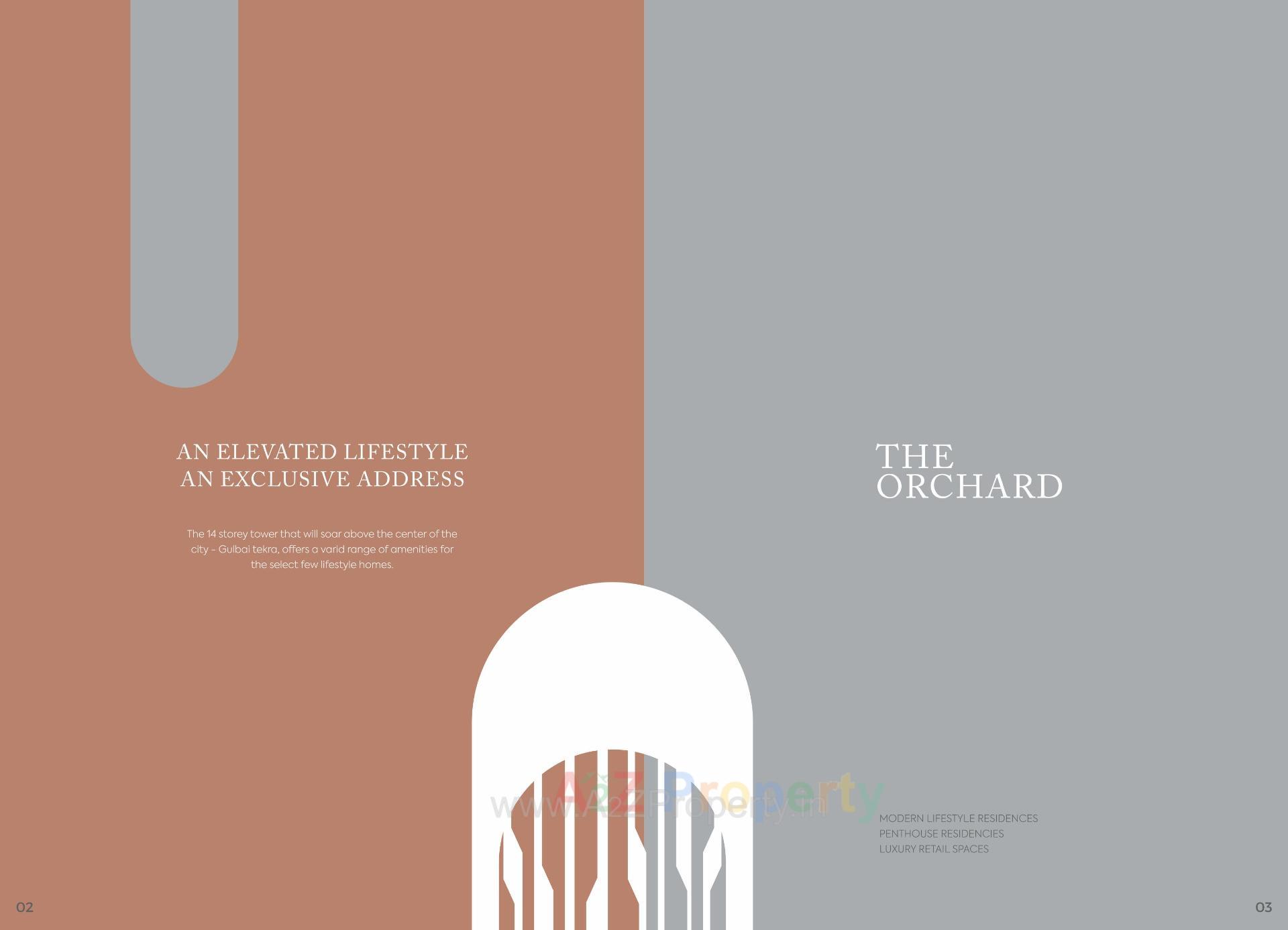  of real estate project The Orchard located at Kochrab, Ahmedabad, Gujarat