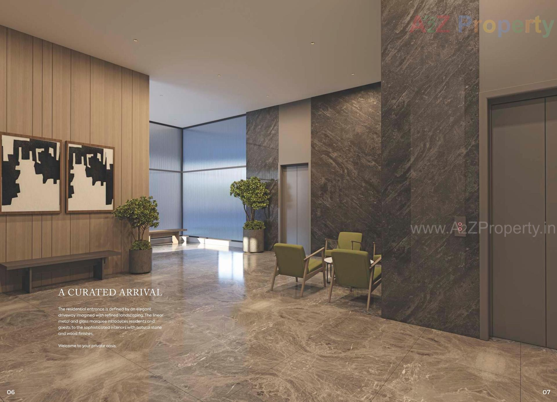 3D Elevation of real estate project The Orchard located at Kochrab, Ahmedabad, Gujarat