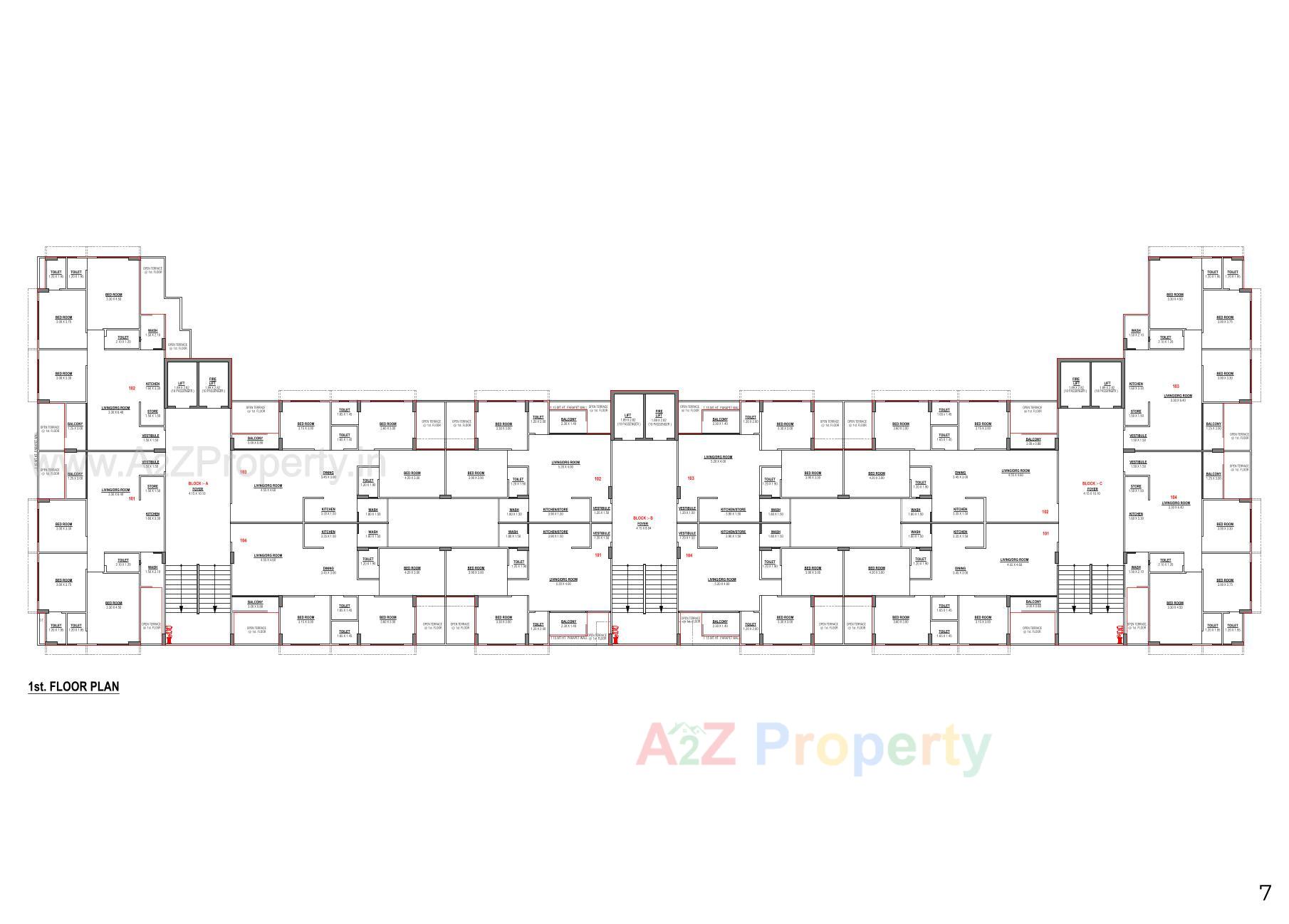 Layout of real estate project The Origin located at Laxmipura, Ahmedabad, Gujarat