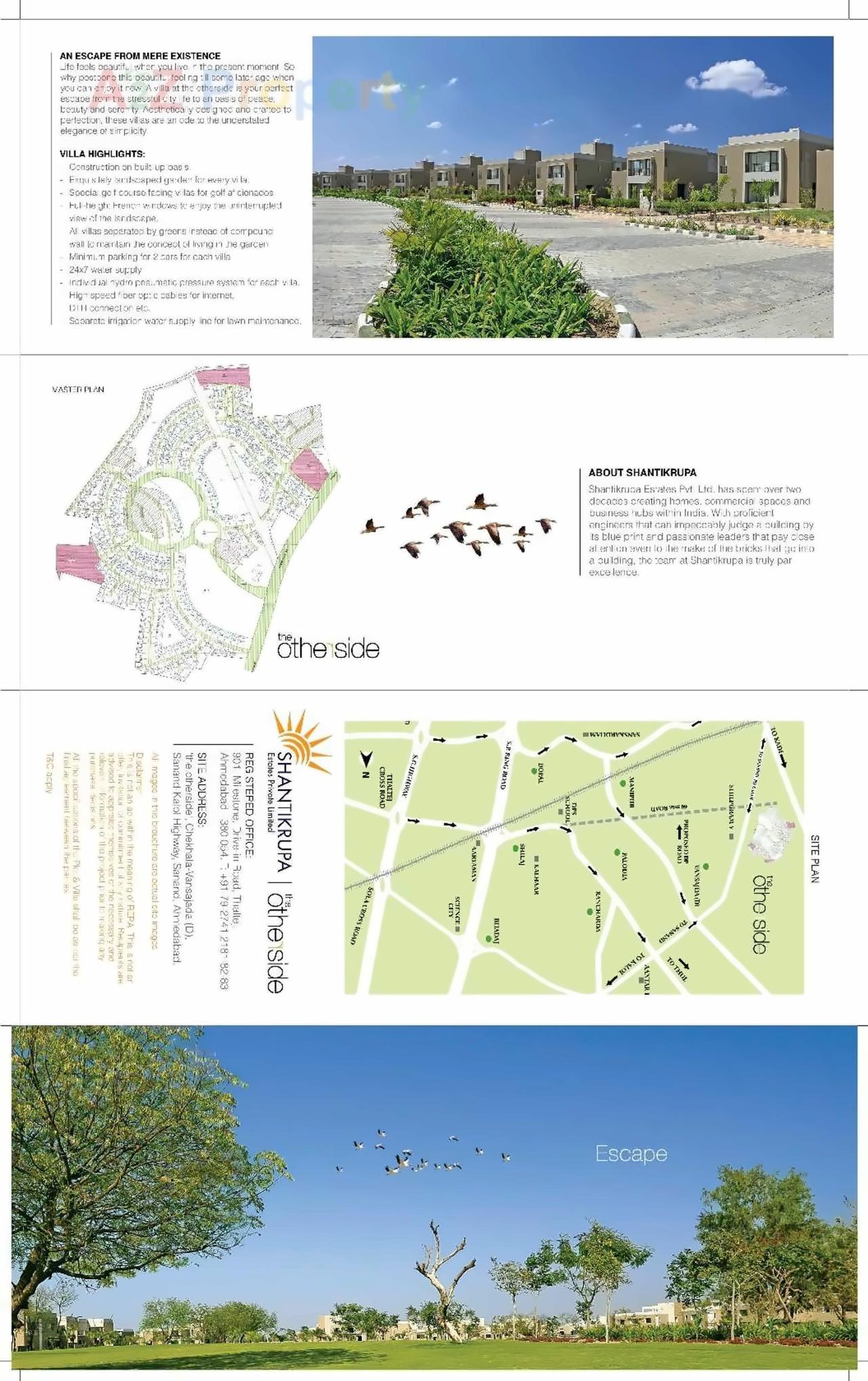  of real estate project The Otherside located at Chekhla, Ahmedabad, Gujarat