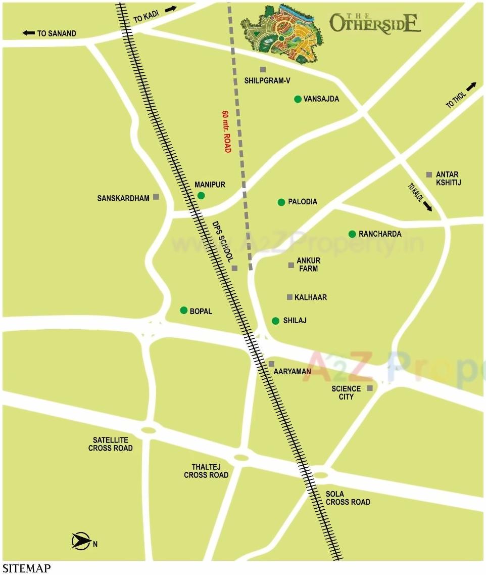  of real estate project The Otherside located at Chekhalavasajda, Ahmedabad, Gujarat