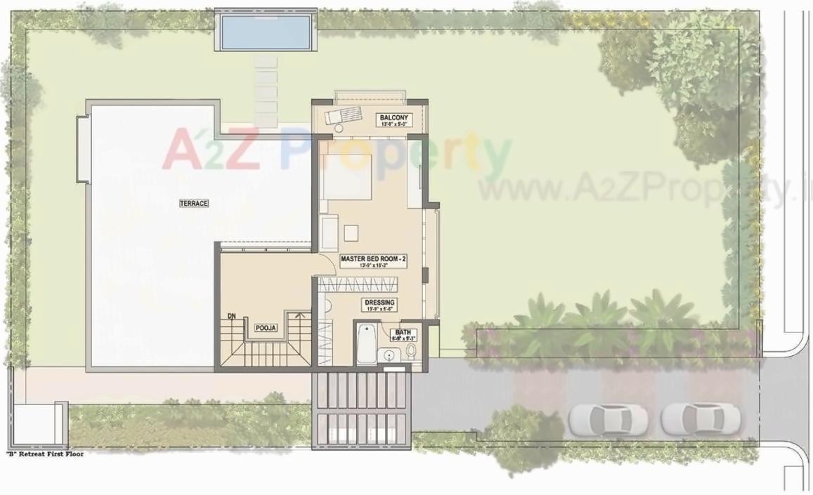 Layout of real estate project The Otherside located at Chekhalavasajda, Ahmedabad, Gujarat