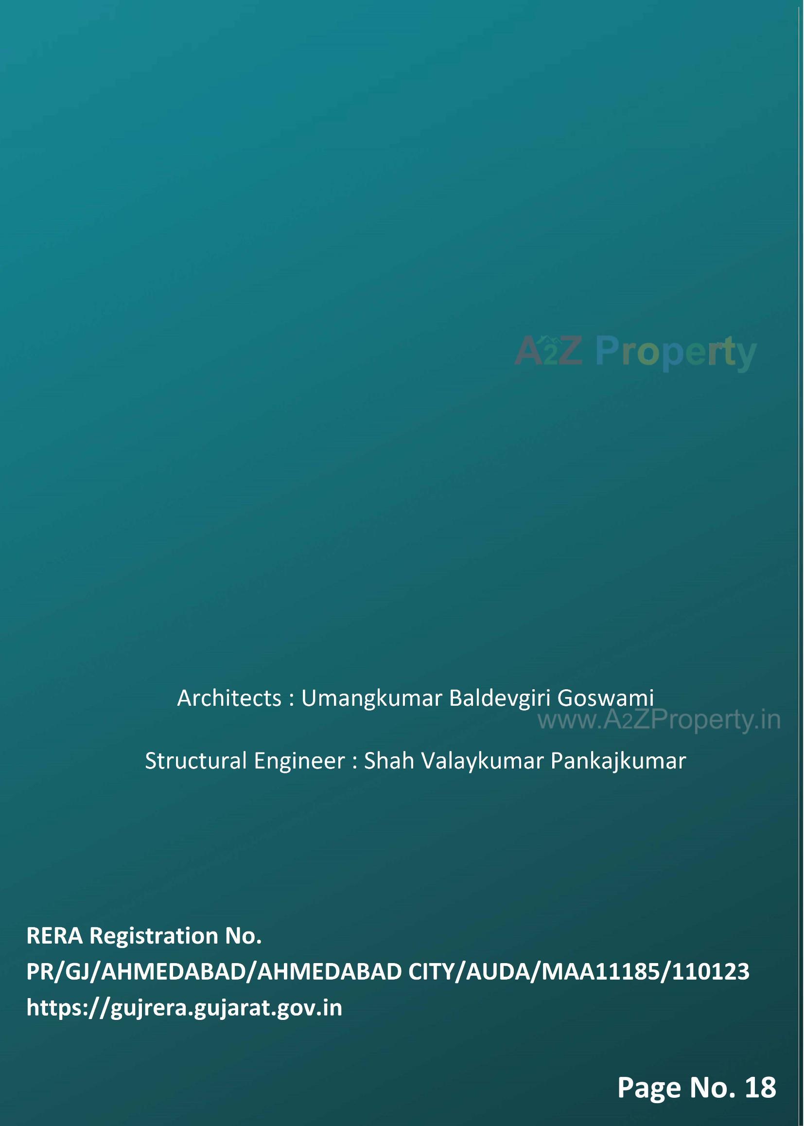  of real estate project The Palm Paradise located at Wadaj, Ahmedabad, Gujarat