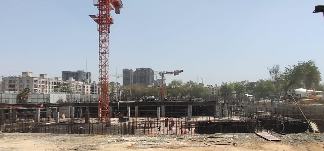 128937_const of real estate project The Retail Park located at Bopal, Ahmedabad, Gujarat