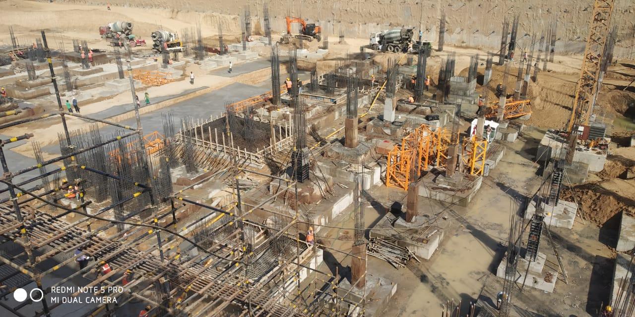 90561_const of real estate project The Retail Park located at Bopal, Ahmedabad, Gujarat