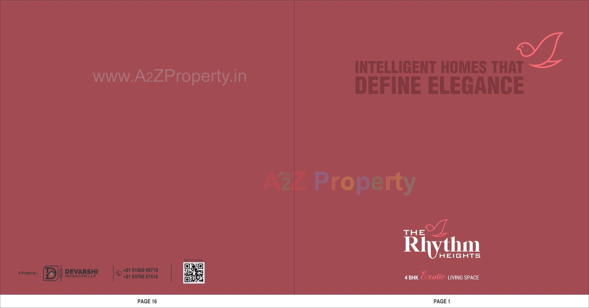  of real estate project The Rhythm Heights located at Nikol, Ahmedabad, Gujarat