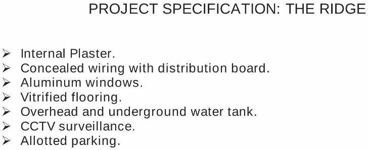  of real estate project The Ridge located at Ahmedabad, Ahmedabad, Gujarat