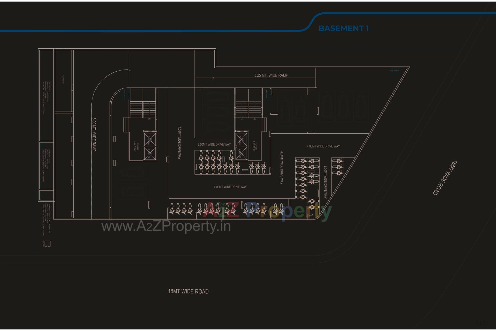  of real estate project The Ripples located at Shela, Ahmedabad, Gujarat