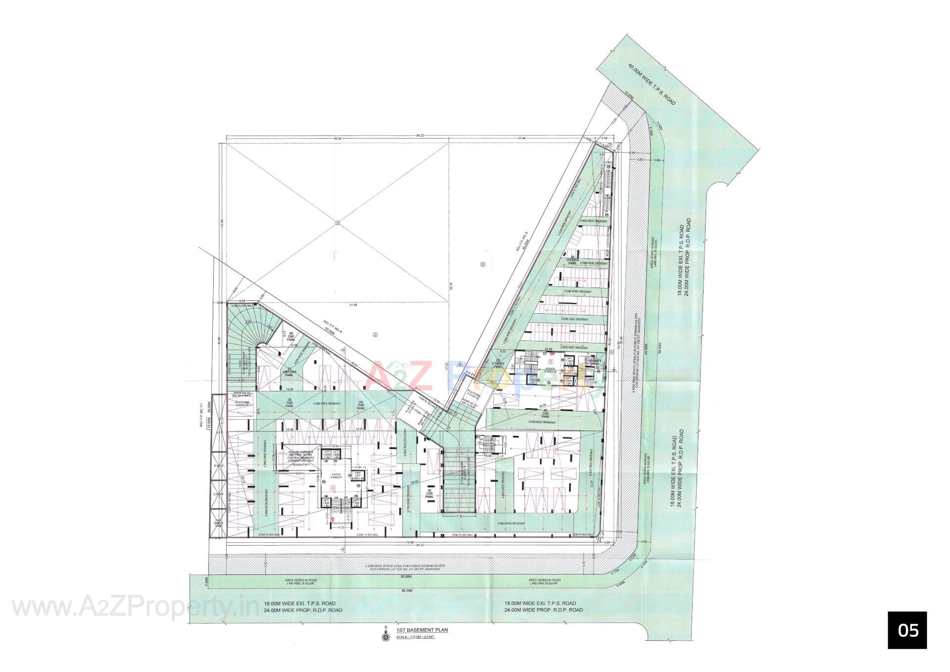Layout of real estate project The Verity located at Ahmedabad, Ahmedabad, Gujarat
