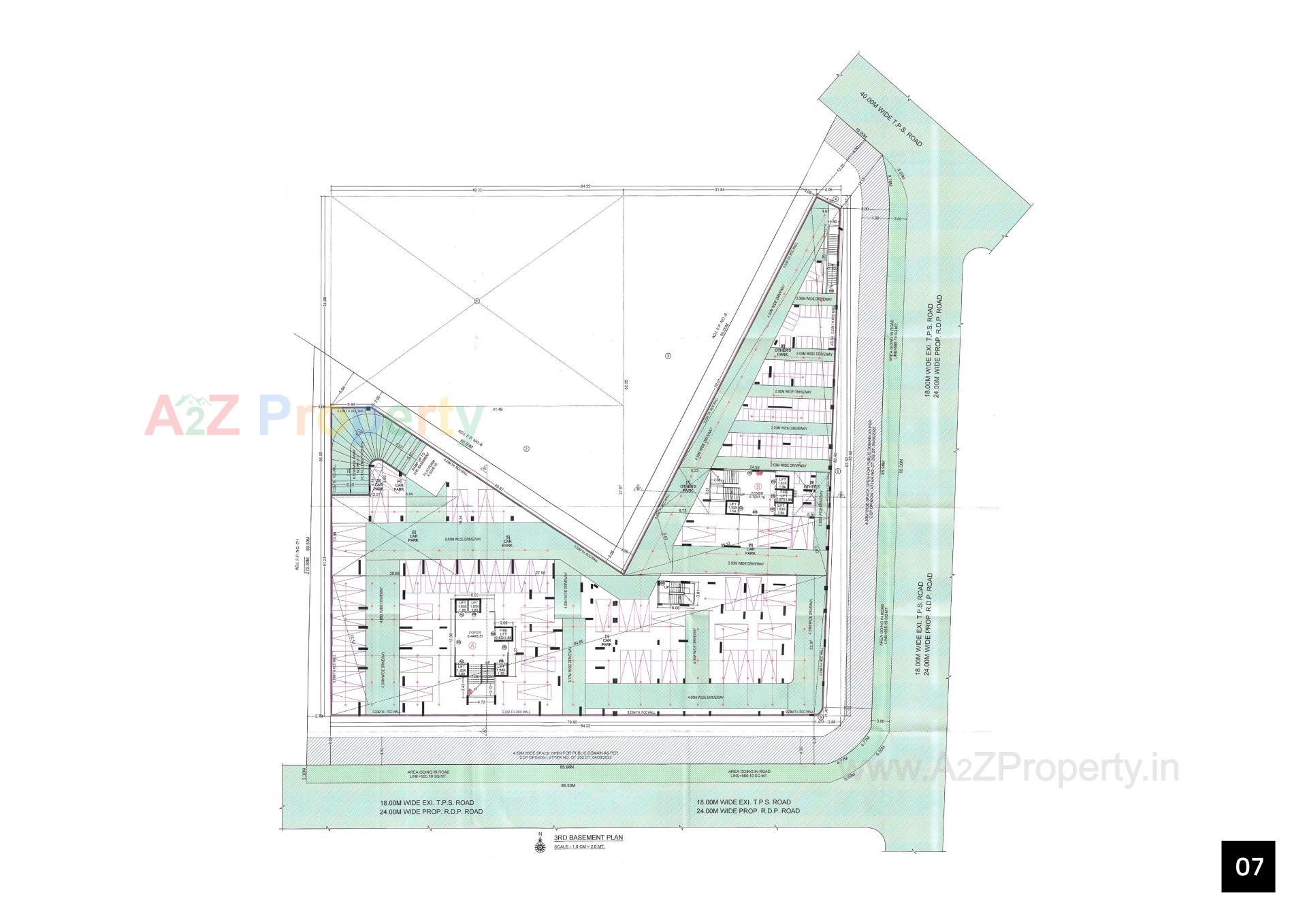 Layout of real estate project The Verity located at Ahmedabad, Ahmedabad, Gujarat