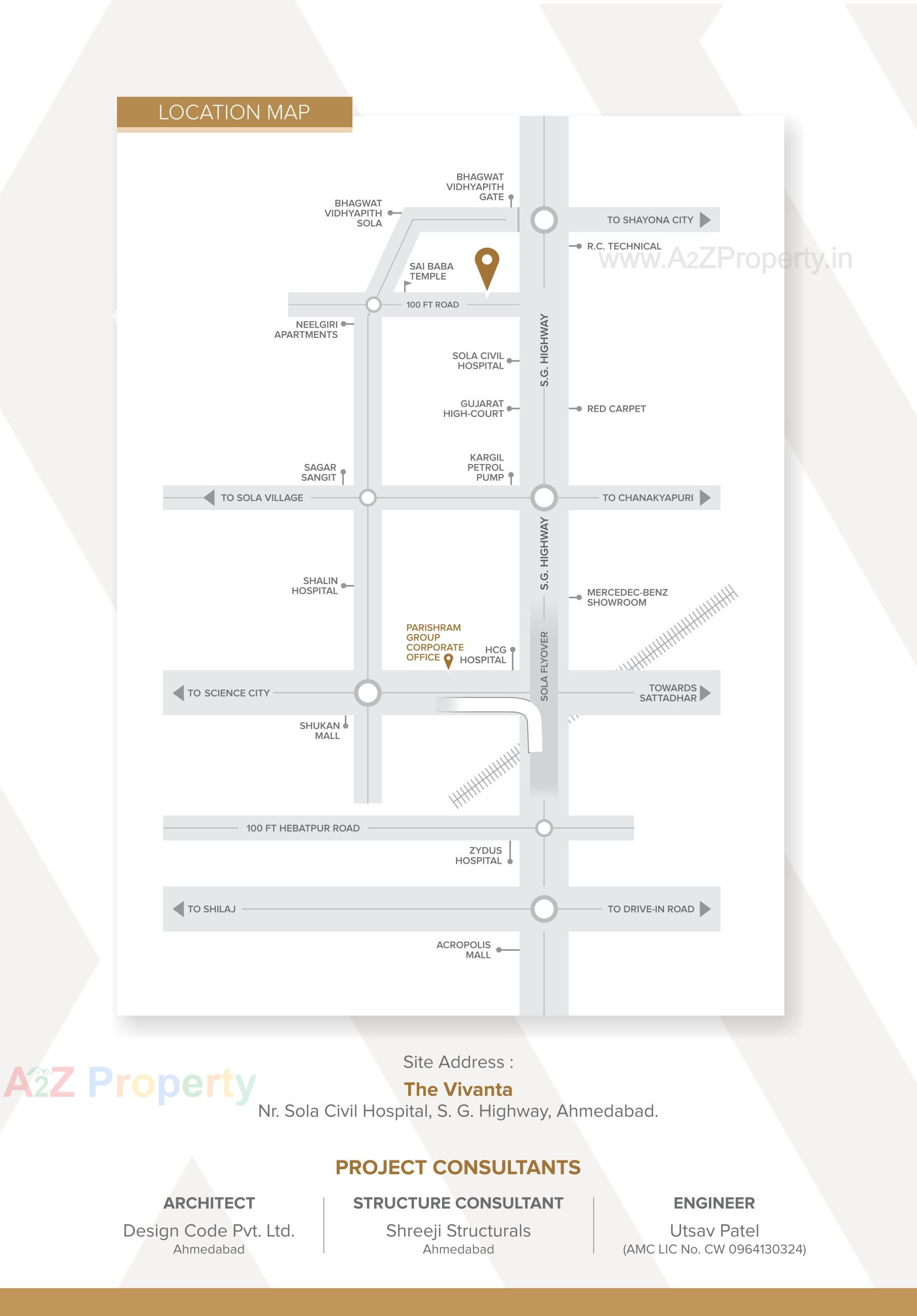  of real estate project The Vivanta located at Ahmedabad, Ahmedabad, Gujarat