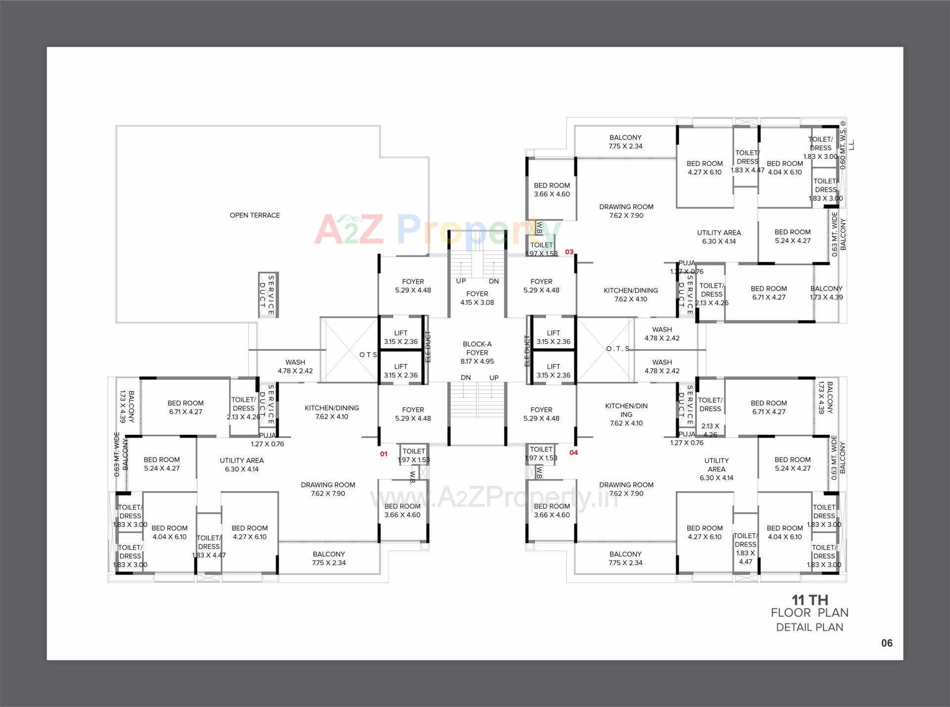 Layout of real estate project The White House located at Muthiya, Ahmedabad, Gujarat