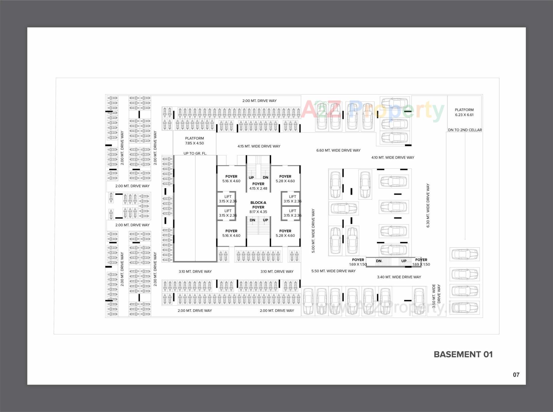 Layout of real estate project The White House located at Muthiya, Ahmedabad, Gujarat