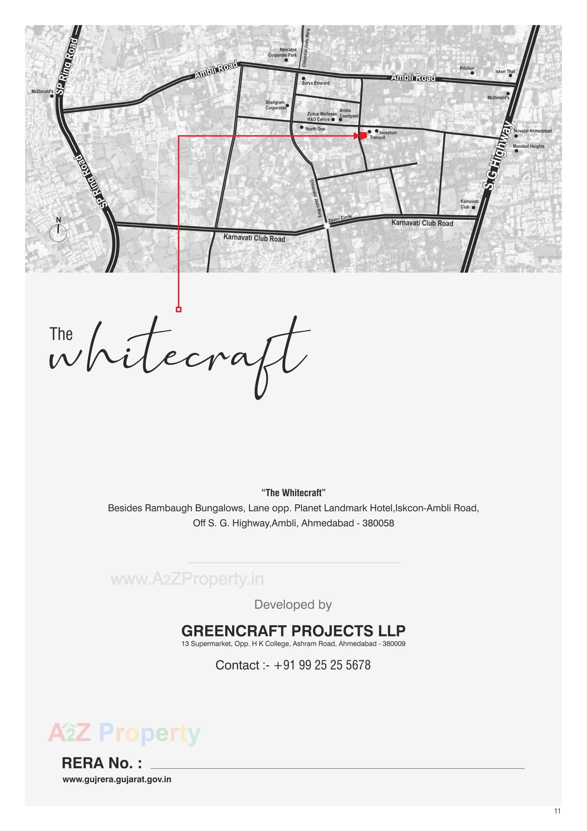  of real estate project The Whitecraft located at Ahmedabad, Ahmedabad, Gujarat