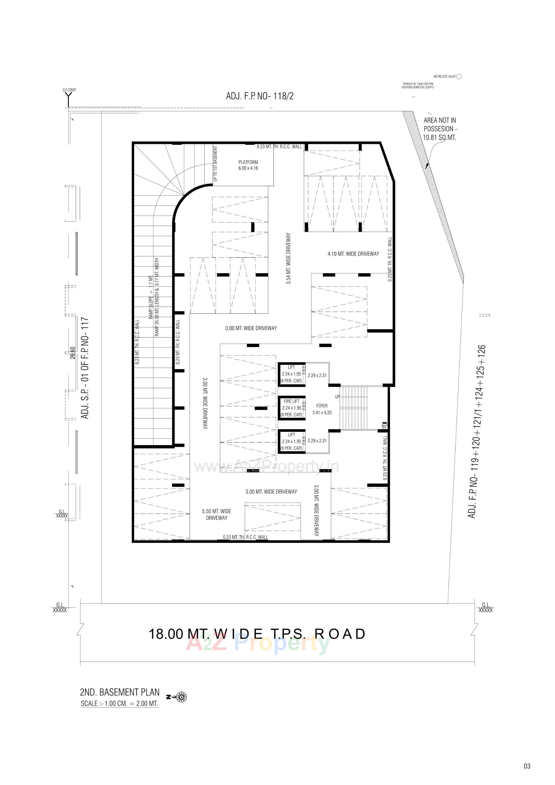 Layout of real estate project The Whitecraft located at Ahmedabad, Ahmedabad, Gujarat
