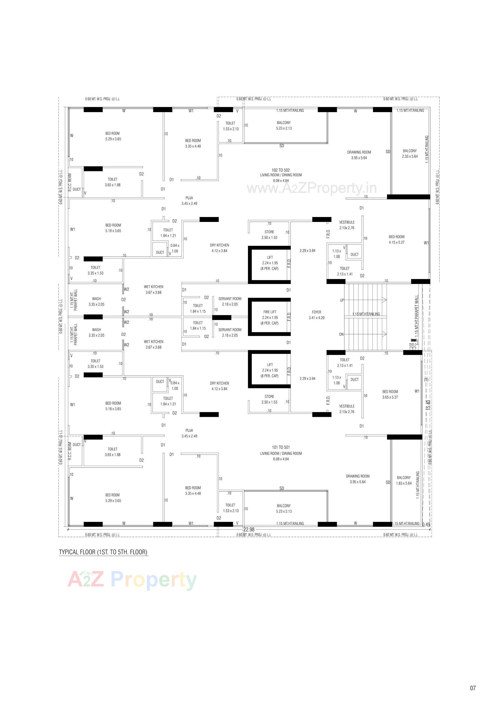 Layout of real estate project The Whitecraft located at Ahmedabad, Ahmedabad, Gujarat