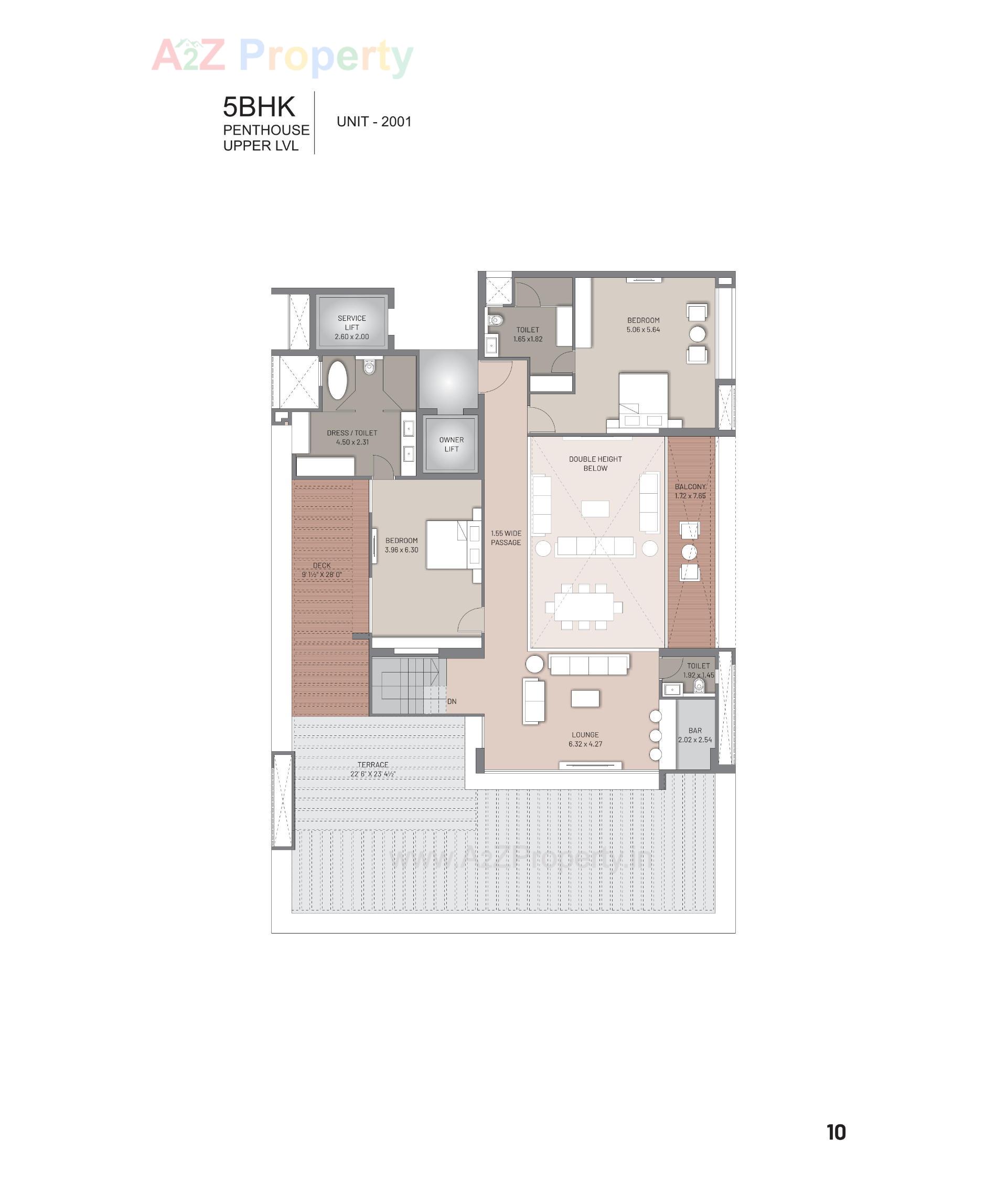 Layout of real estate project Times 40 located at Bodakdev, Ahmedabad, Gujarat
