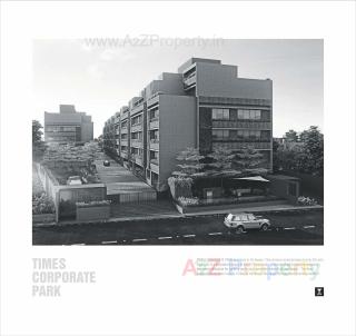 Elevation of real estate project Times Corporate Park located at Thaltej, Ahmedabad, Gujarat