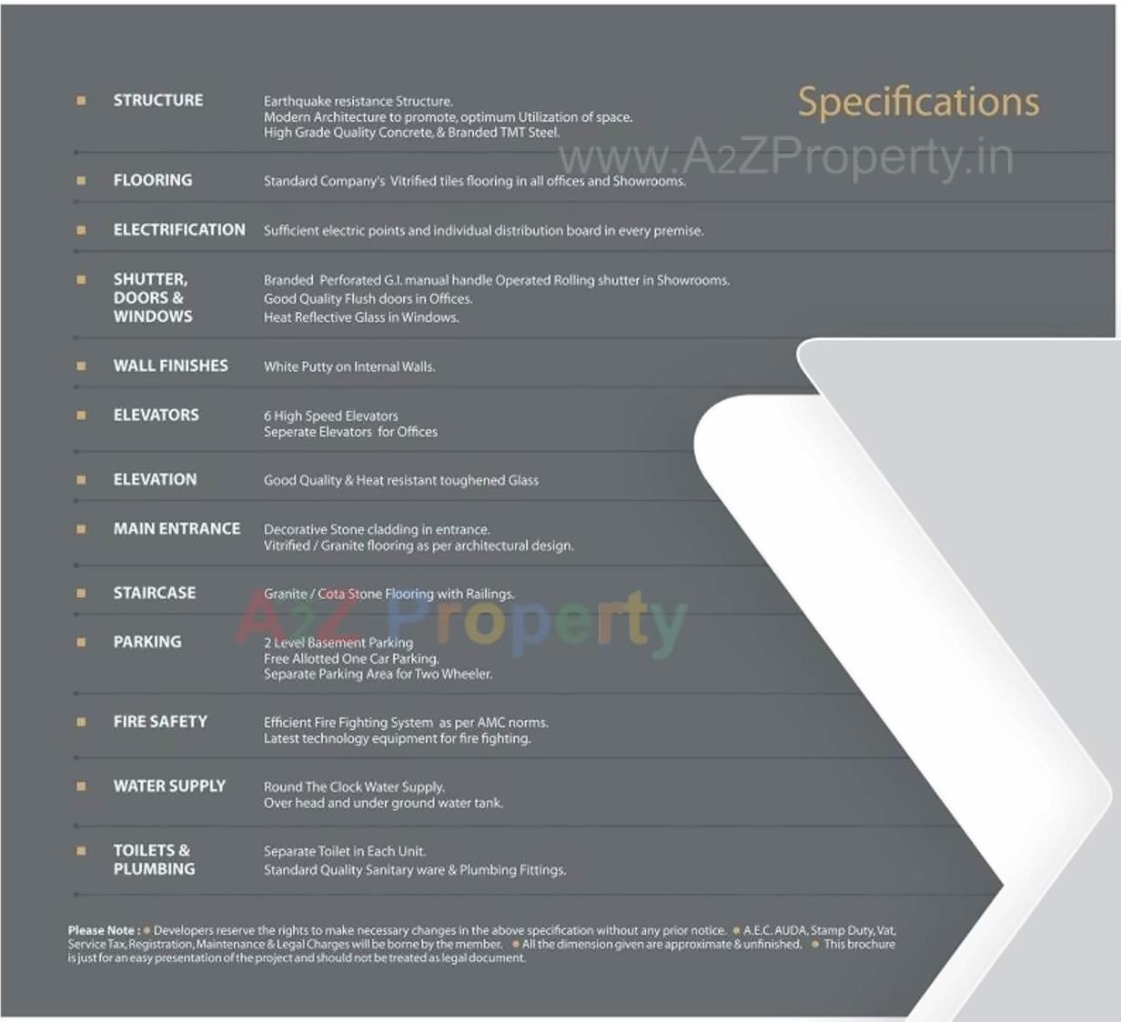 Project Specifications