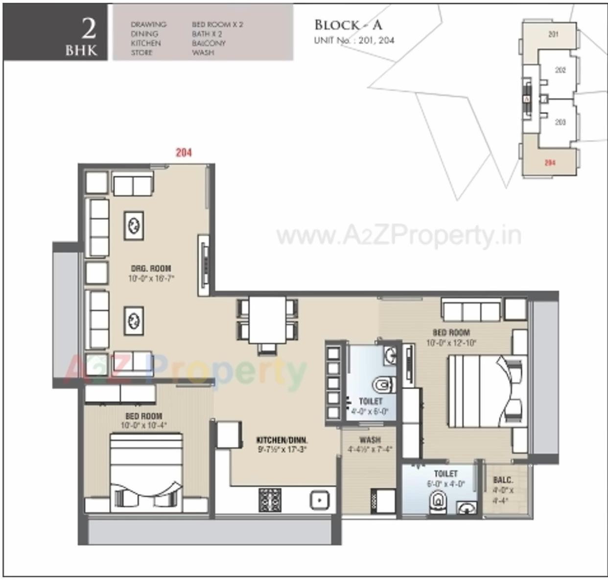 Layout of real estate project Tirmizi Hieghts located at City, Ahmedabad, Gujarat