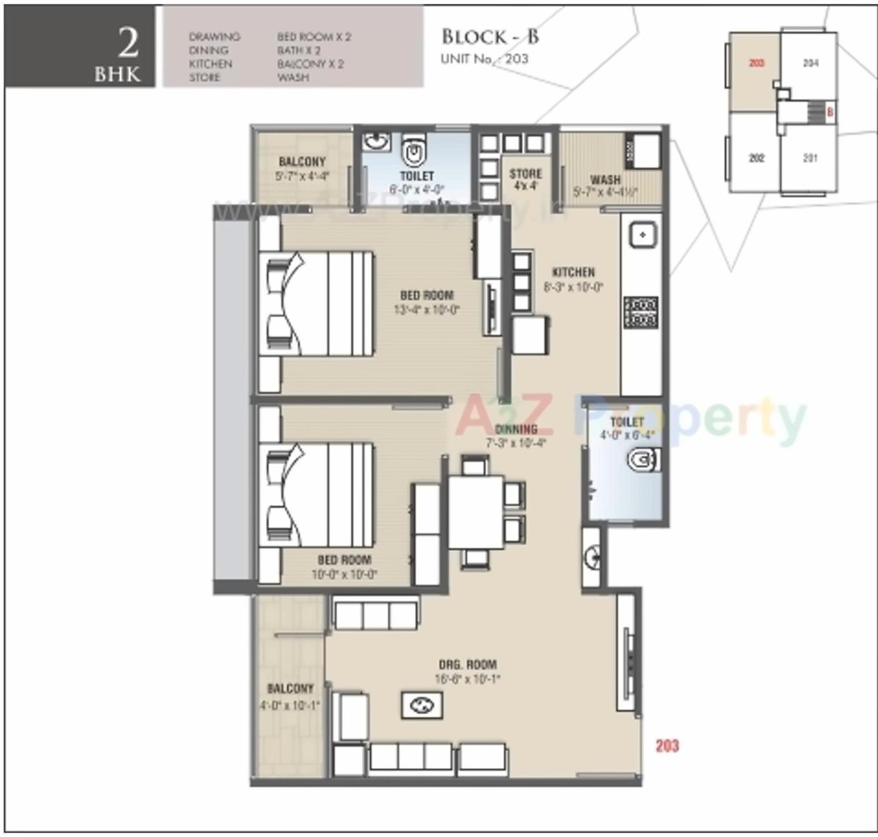 Layout of real estate project Tirmizi Hieghts located at City, Ahmedabad, Gujarat