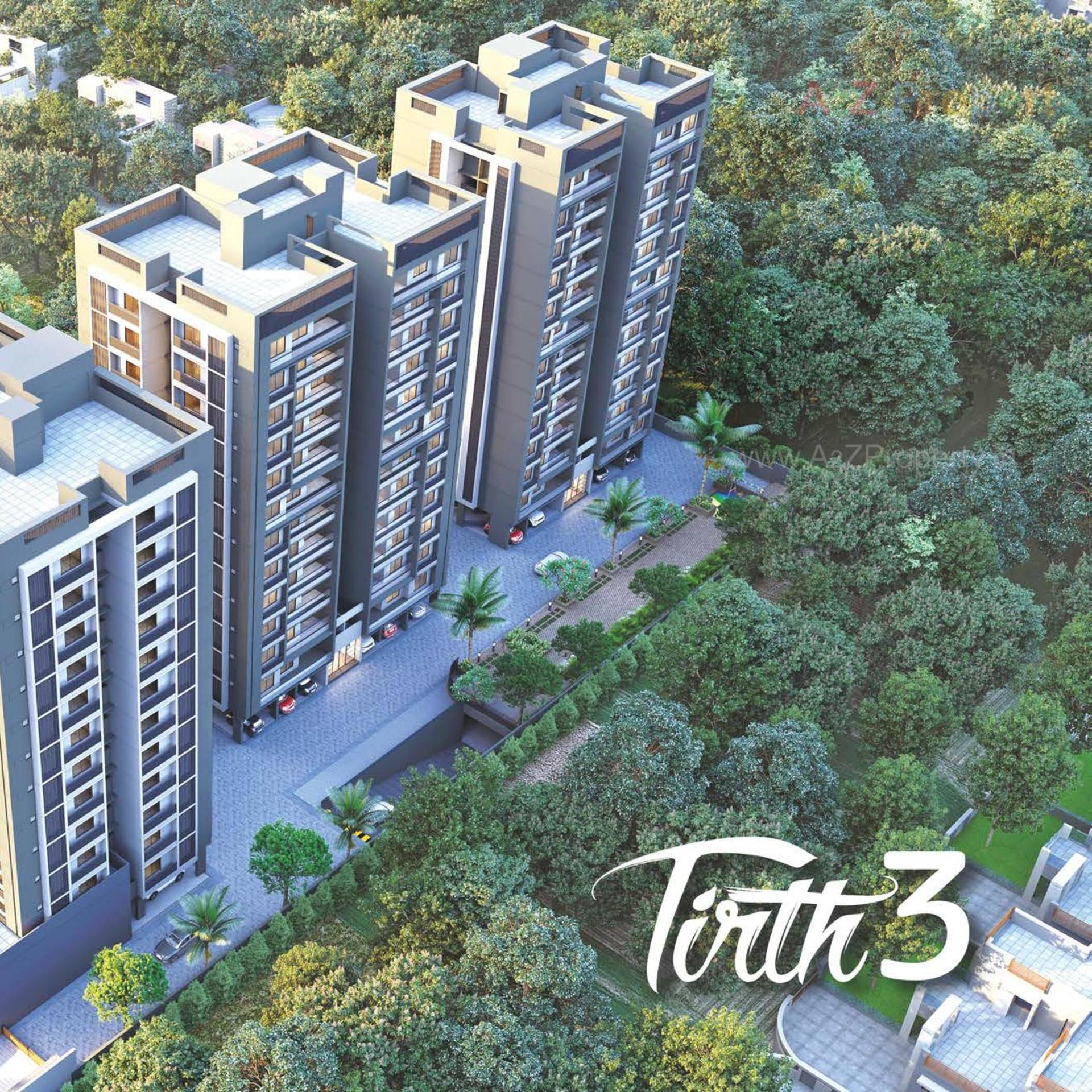 3D Elevation of real estate project Tirth located at Vatva, Ahmedabad, Gujarat