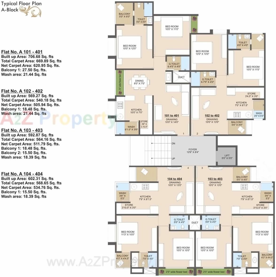 Layout of real estate project Tirth Casitas located at Vasna, Ahmedabad, Gujarat