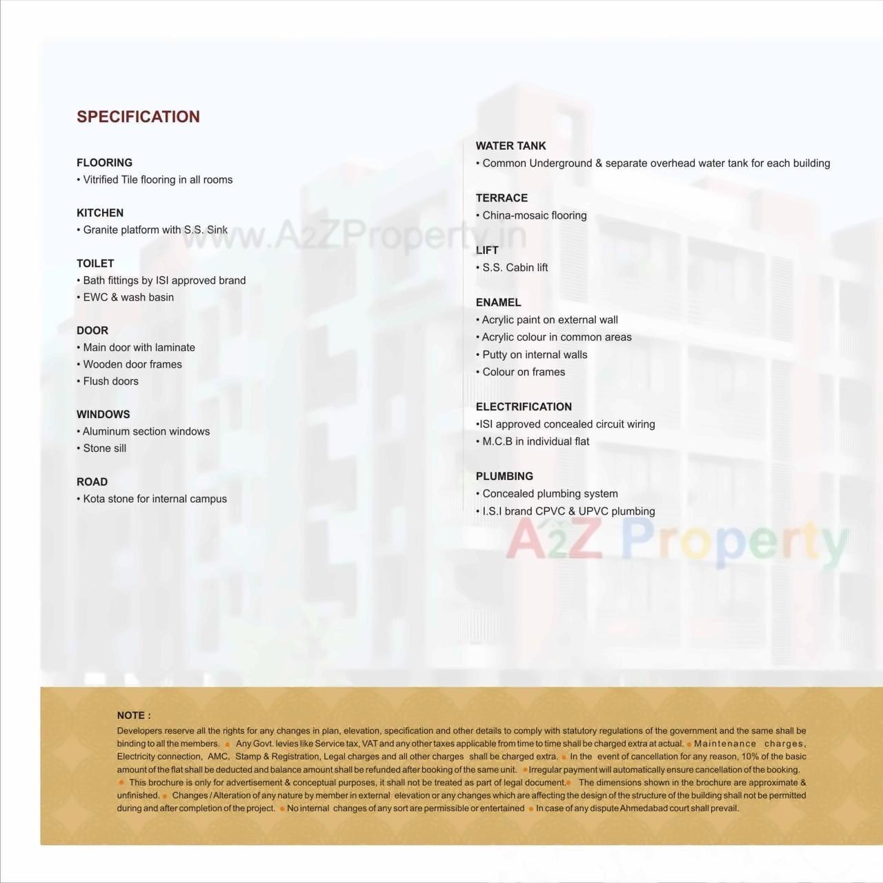  of real estate project Tirth Casitas located at Vasna, Ahmedabad, Gujarat