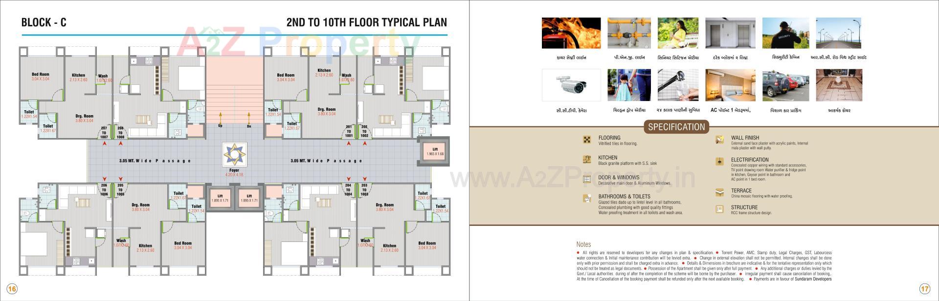  of real estate project Tirupati Tower located at Vatva, Ahmedabad, Gujarat