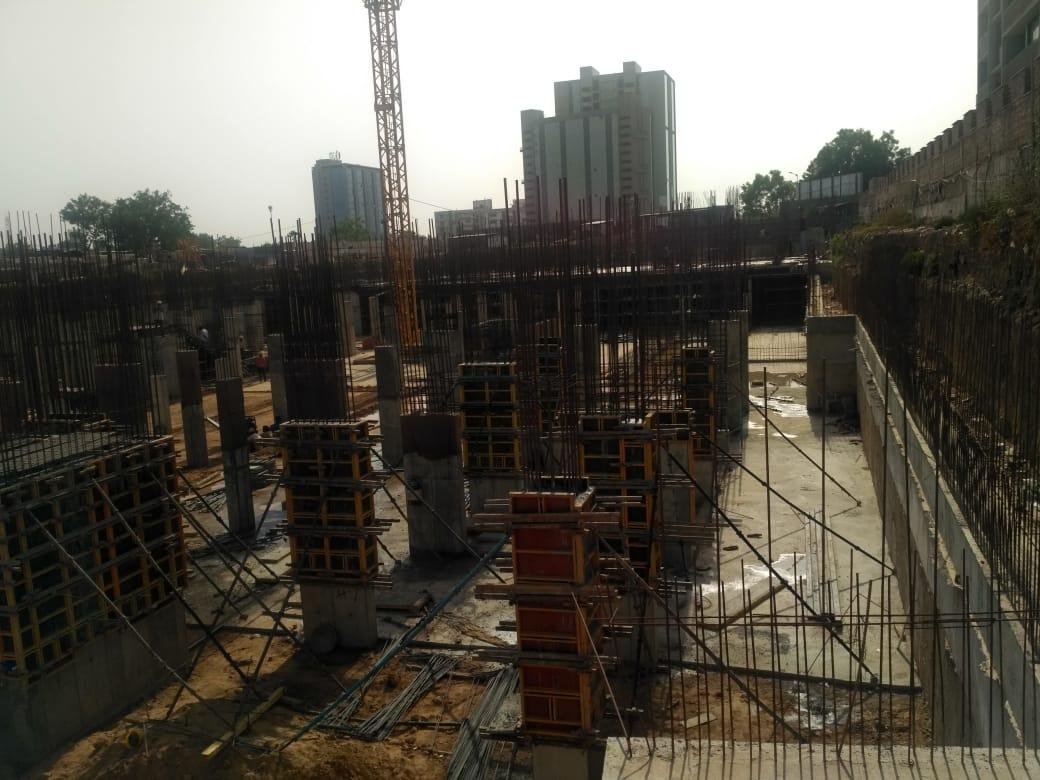 160141_const of real estate project Titanium Business Park located at Makarba, Ahmedabad, Gujarat