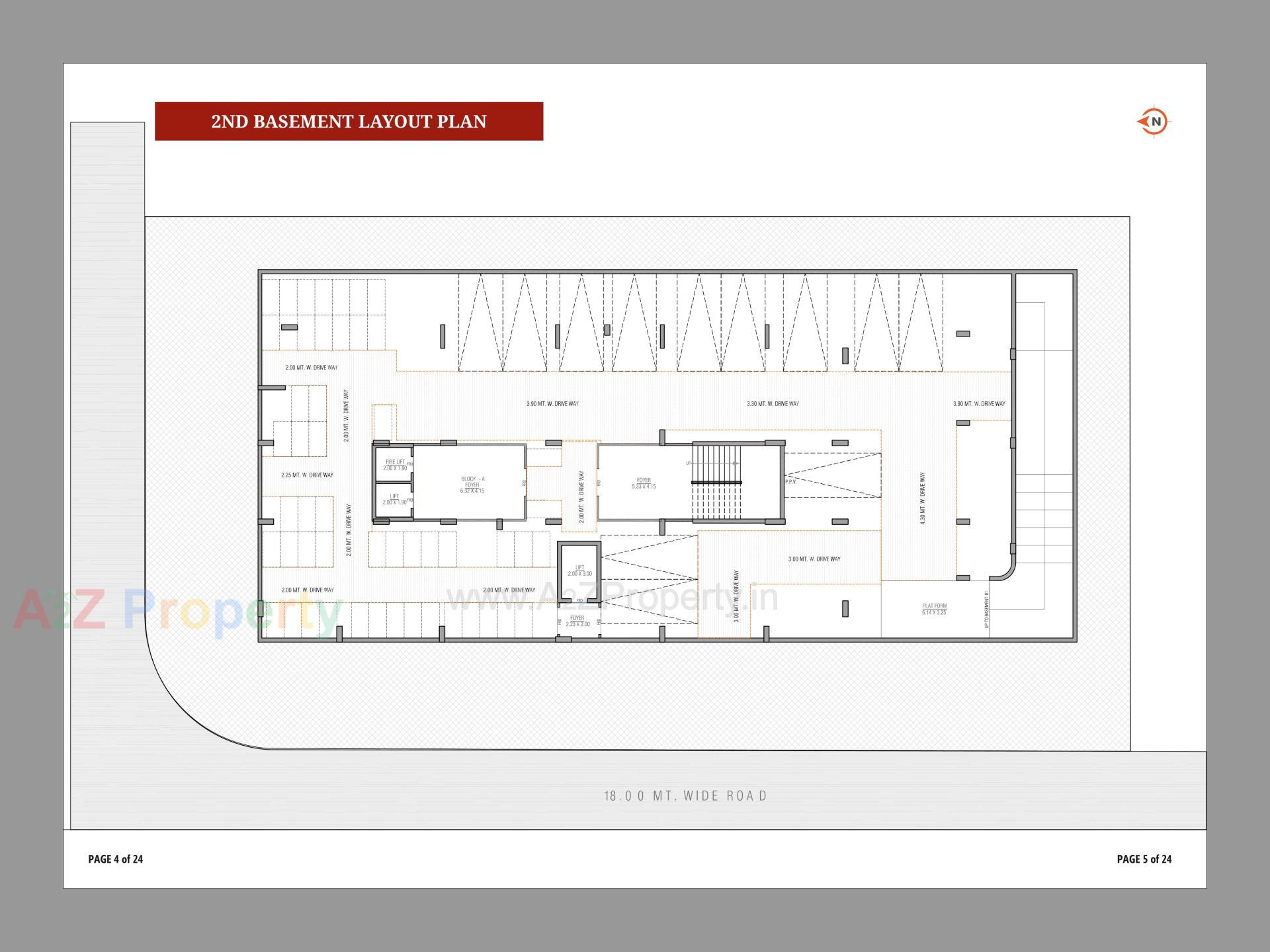 Layout of real estate project Tokyo Town located at Nikol, Ahmedabad, Gujarat