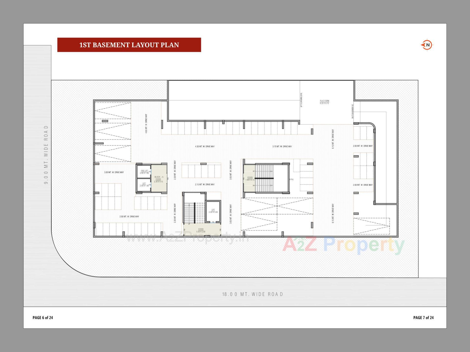 Layout of real estate project Tokyo Town located at Nikol, Ahmedabad, Gujarat