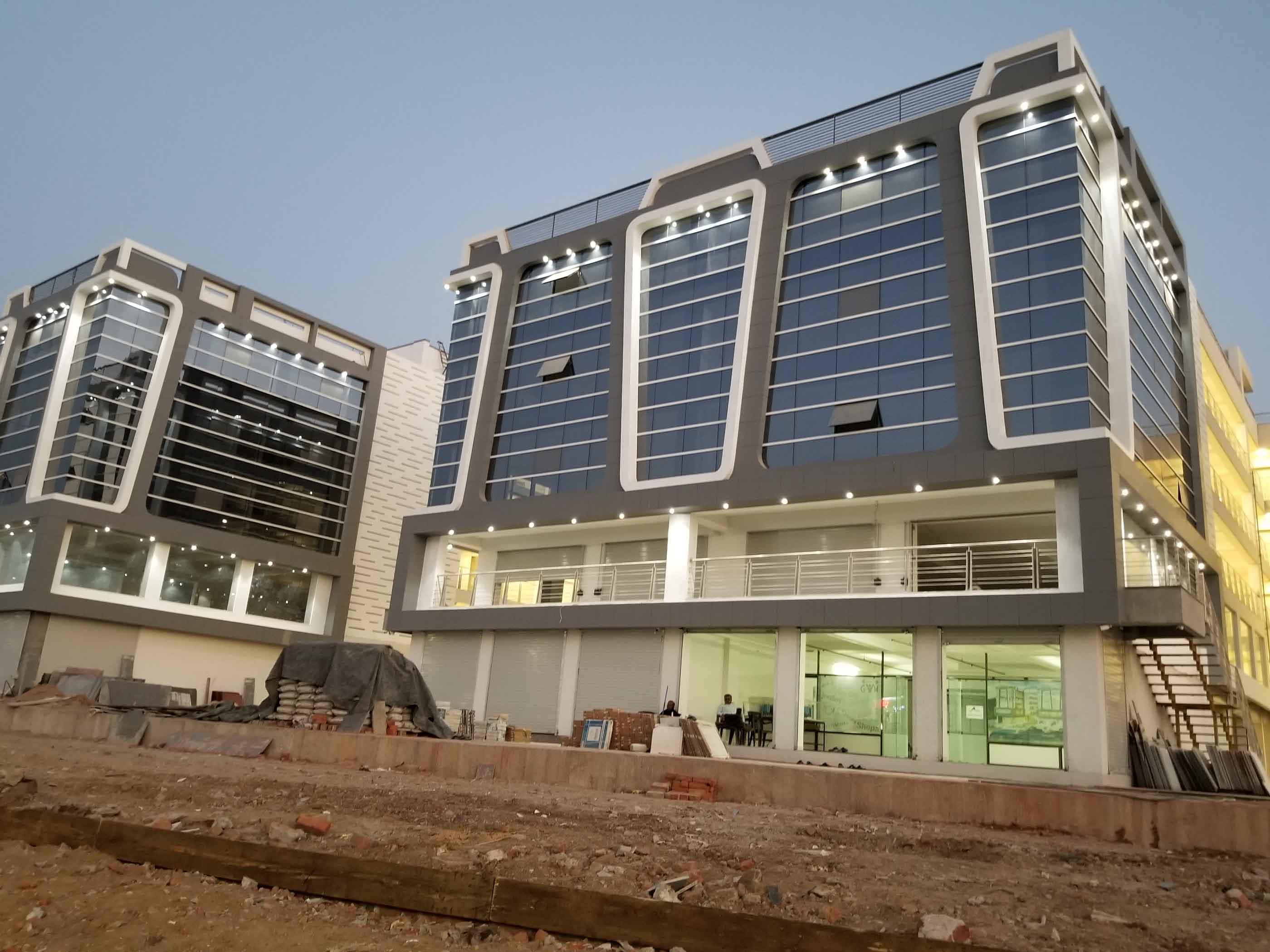 18326_const of real estate project Town Plaza located at Nikol, Ahmedabad, Gujarat