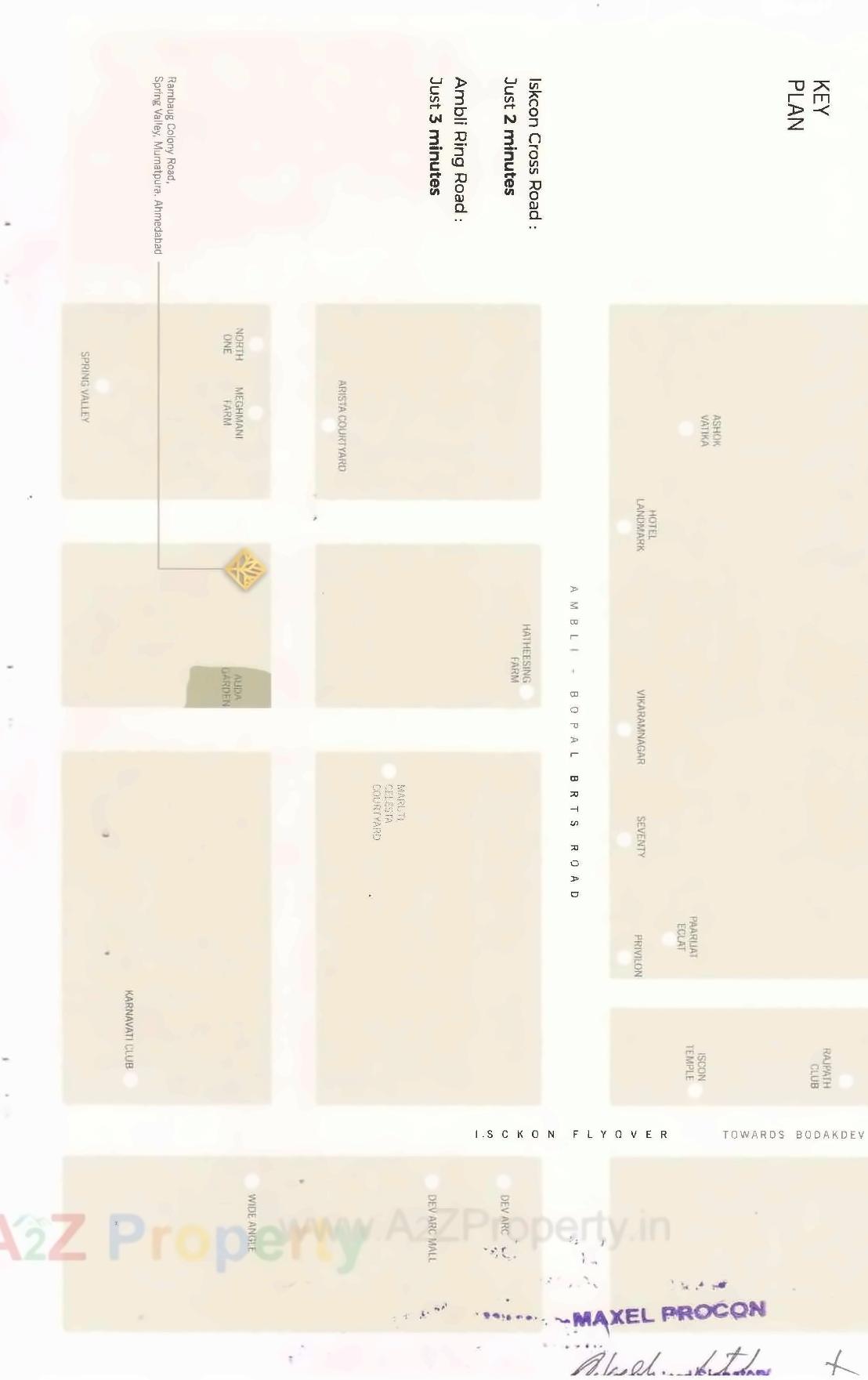  of real estate project Tranquil located at Makarba, Ahmedabad, Gujarat