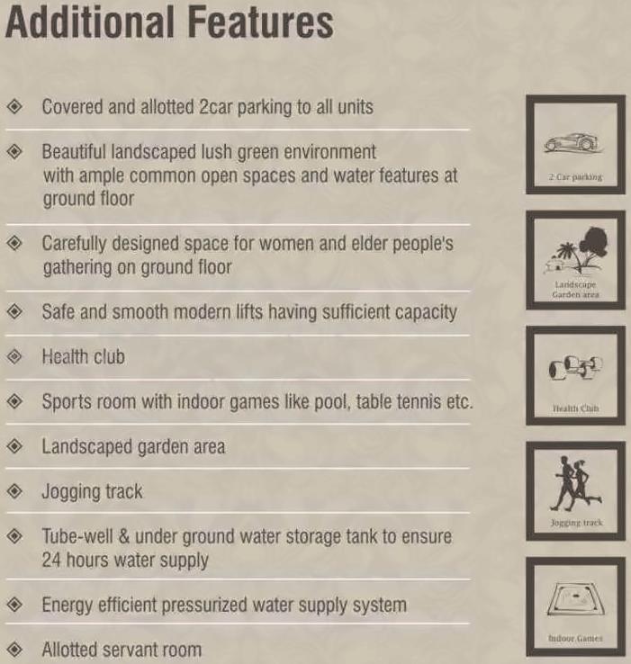 Amenities of Trezure Enclave