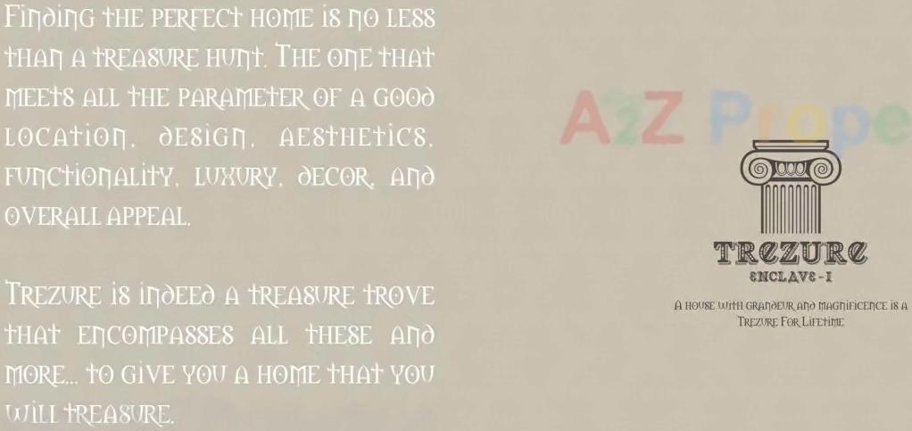  of real estate project Trezure Enclave located at Shilaj, Ahmedabad, Gujarat
