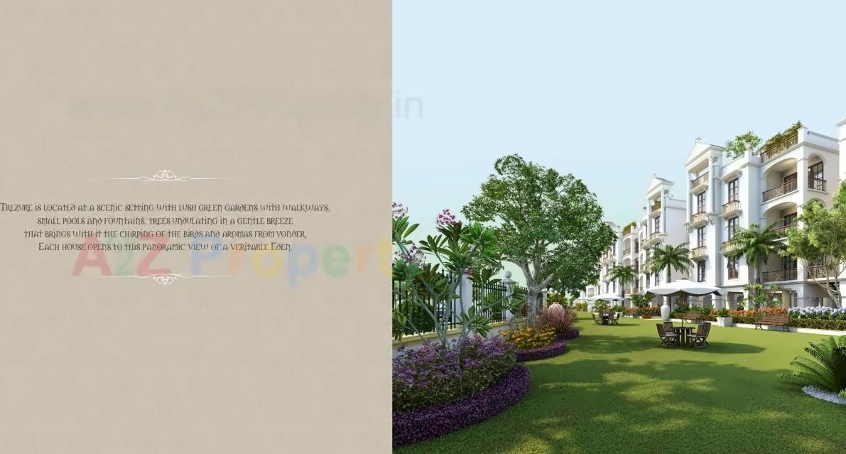 3D Elevation of real estate project Trezure Enclave located at Shilaj, Ahmedabad, Gujarat