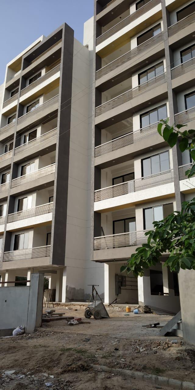 201206_const of real estate project Trilok Revera located at Motera, Ahmedabad, Gujarat