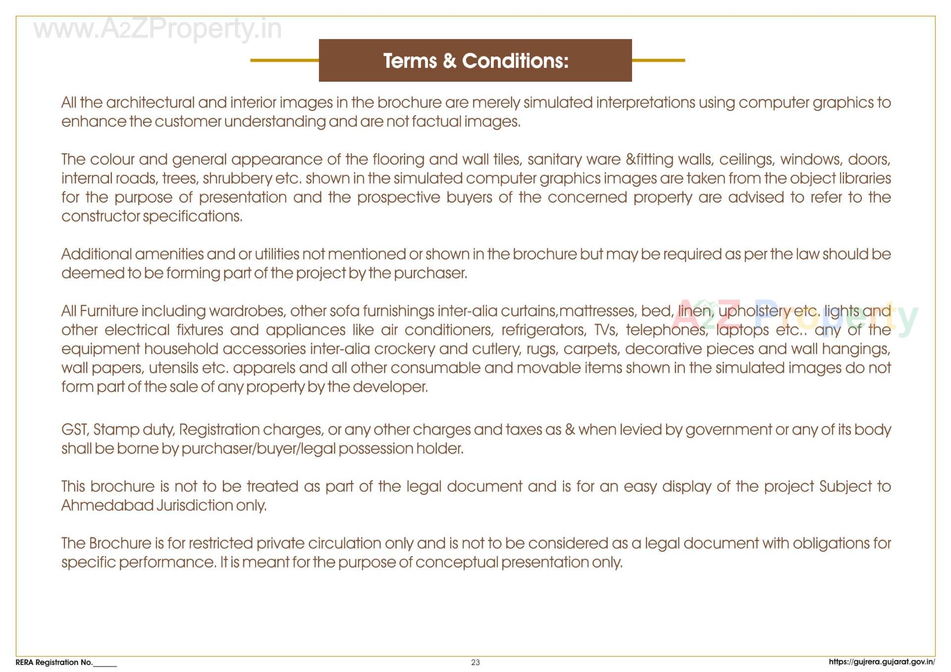  of real estate project Triveni 1five located at Vejalpur, Ahmedabad, Gujarat