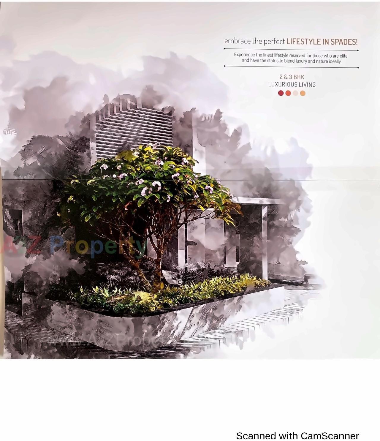  of real estate project Tulsi Heights located at Tragad, Ahmedabad, Gujarat