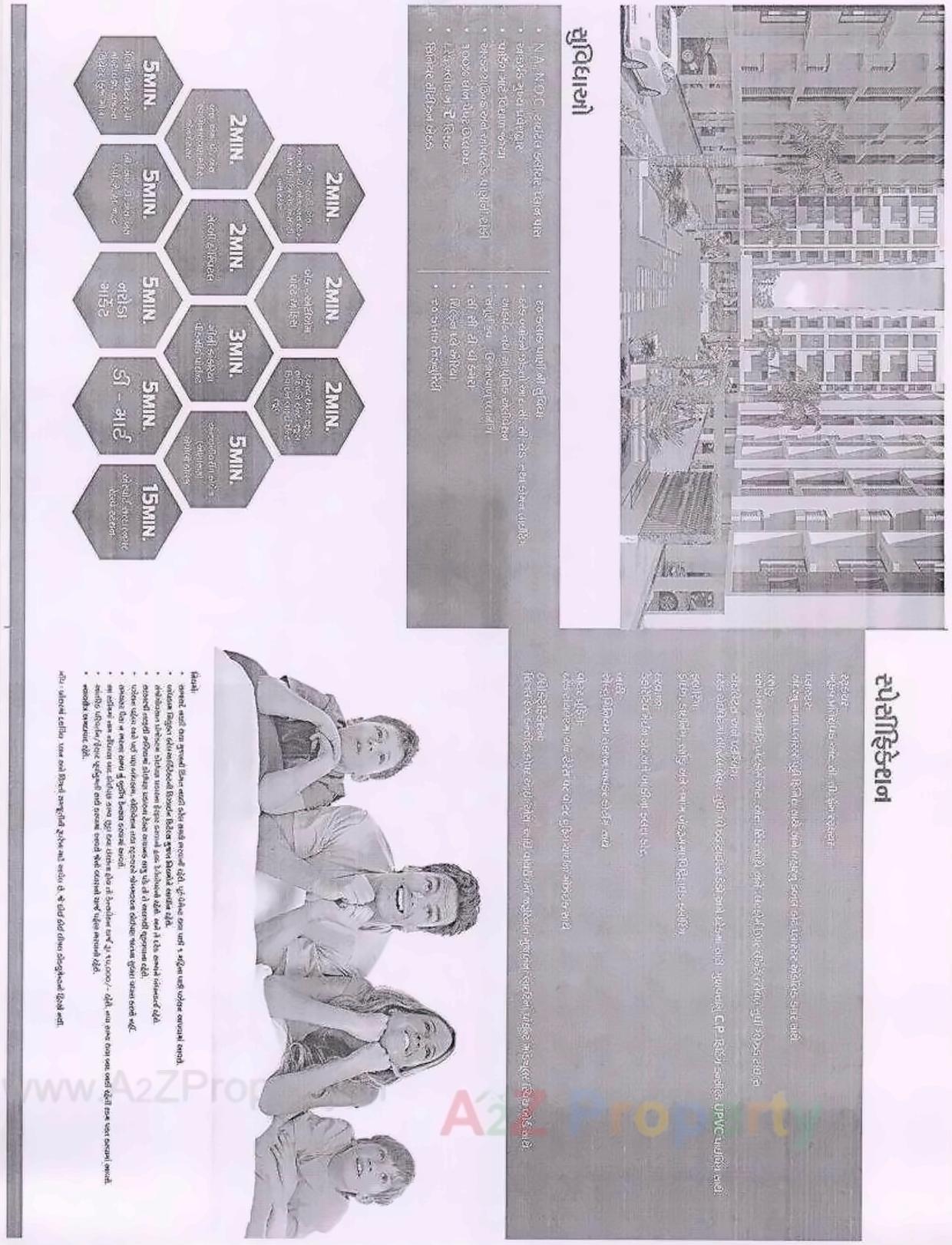  of real estate project Tulsi Residency located at Naroda, Ahmedabad, Gujarat