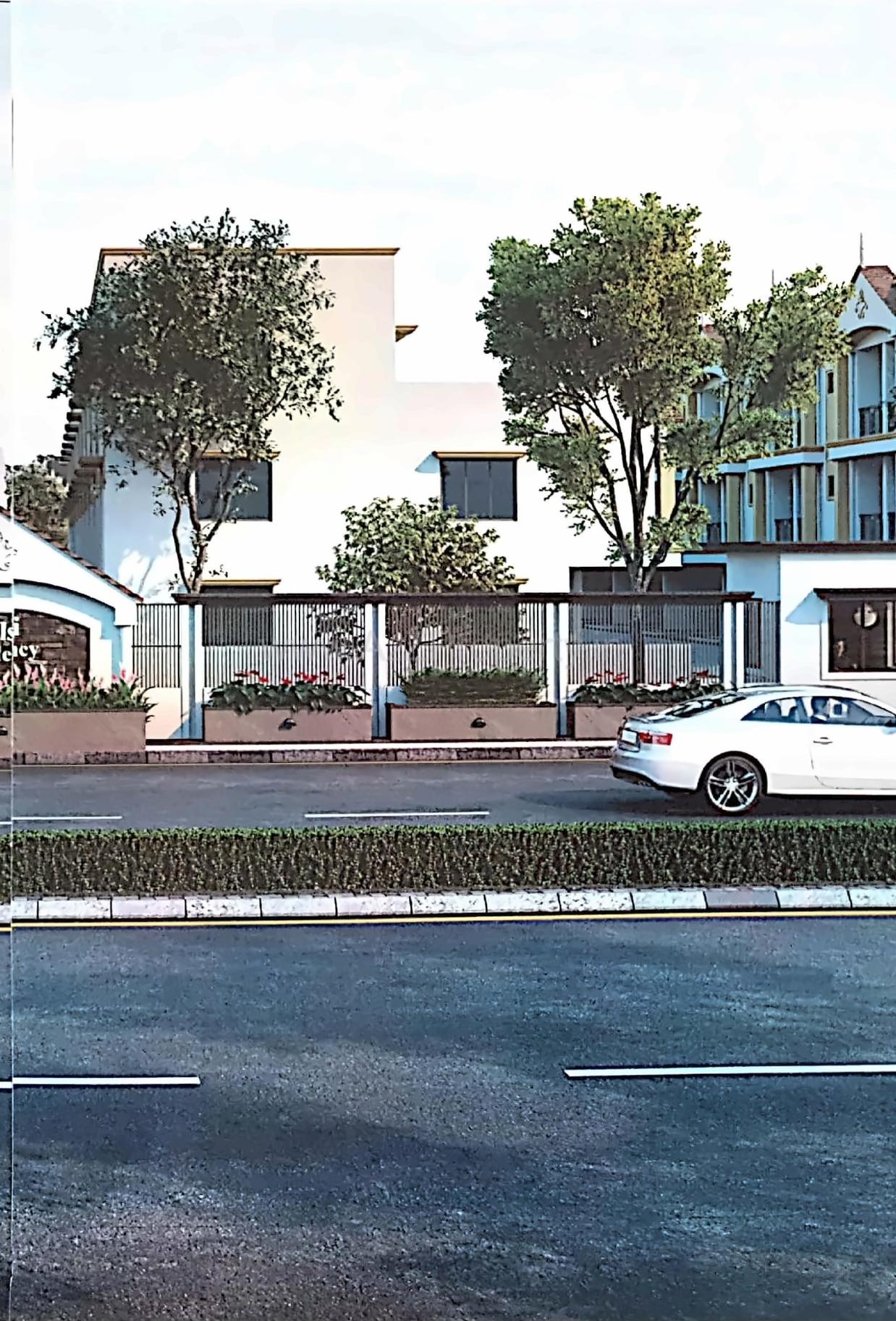 3D Elevation of real estate project Tulsi Residency located at Ahmedabad, Ahmedabad, Gujarat