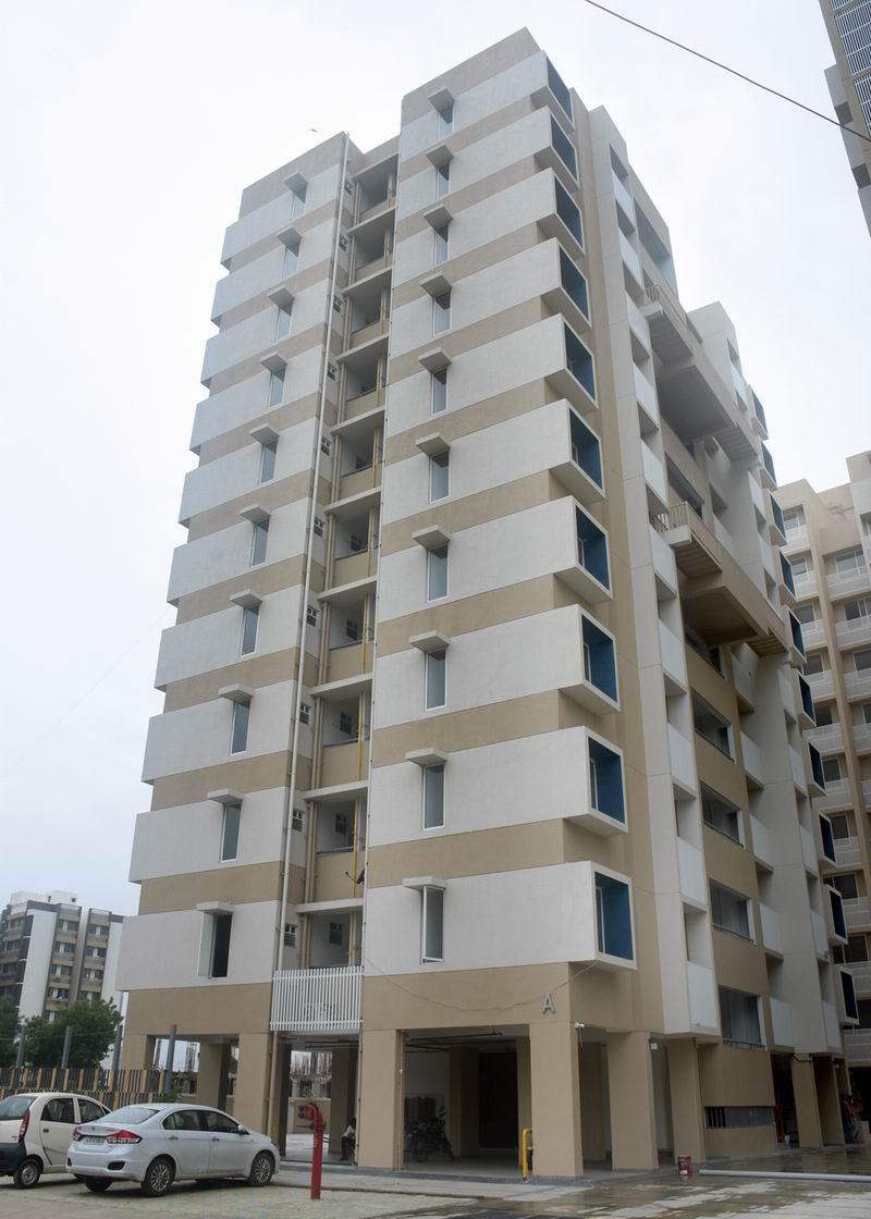 49329_const of real estate project Tulsi Status located at Tragad, Ahmedabad, Gujarat