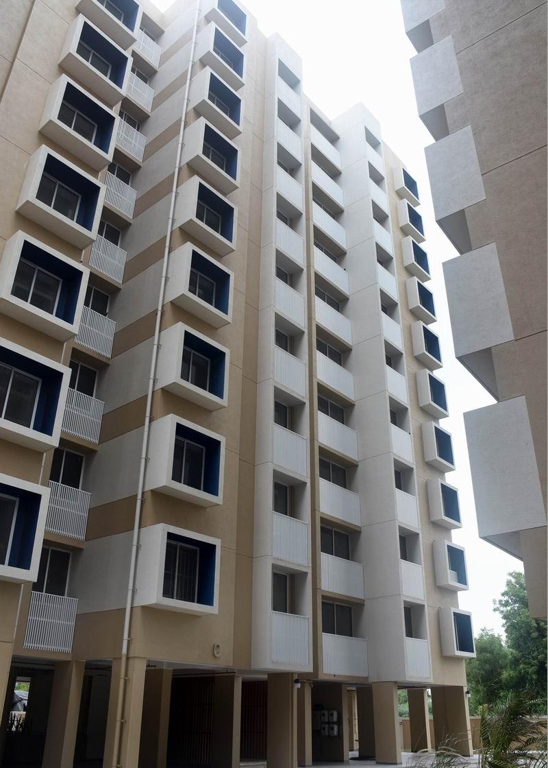 49331_const of real estate project Tulsi Status located at Tragad, Ahmedabad, Gujarat